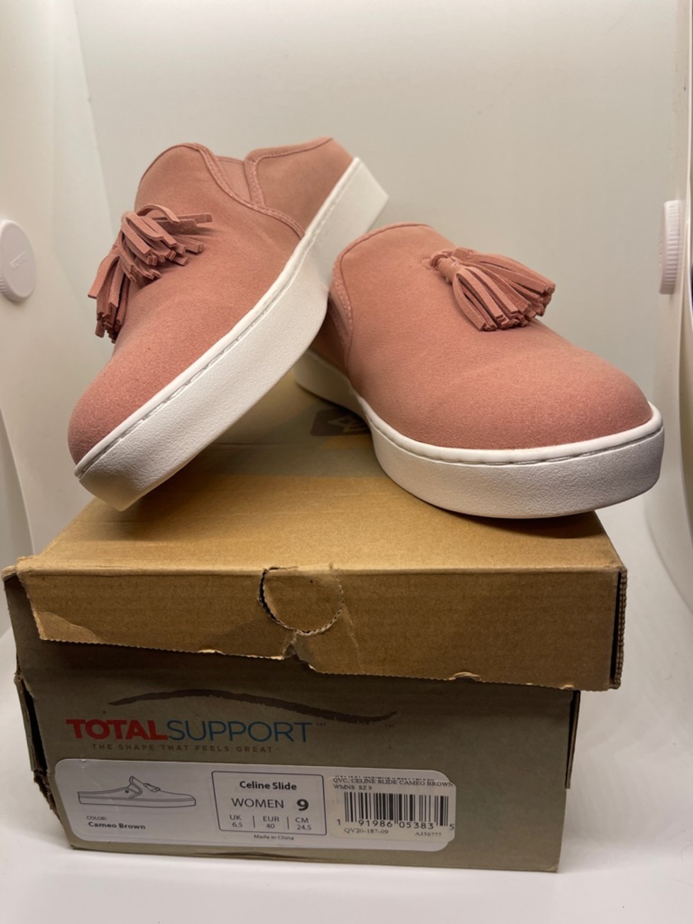 Celine Pink Tassel Slip-On Mules NWT Size 9